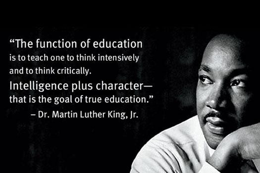 Martin Luther King Quotes On Education
 Why Don’t We All Celebrate MLK Jr Day
