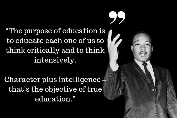 Martin Luther King Quotes On Education
 Powerful Martin Luther King Jr Quotes Education for