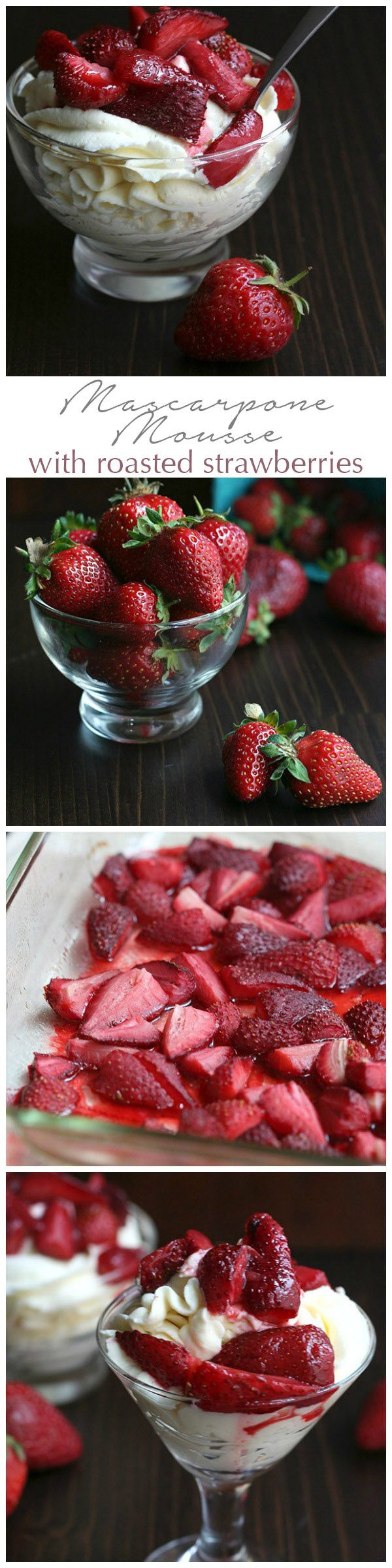 Mascarpone Dessert Recipes
 Low Carb Mascarpone Mousse with Roasted Strawberries