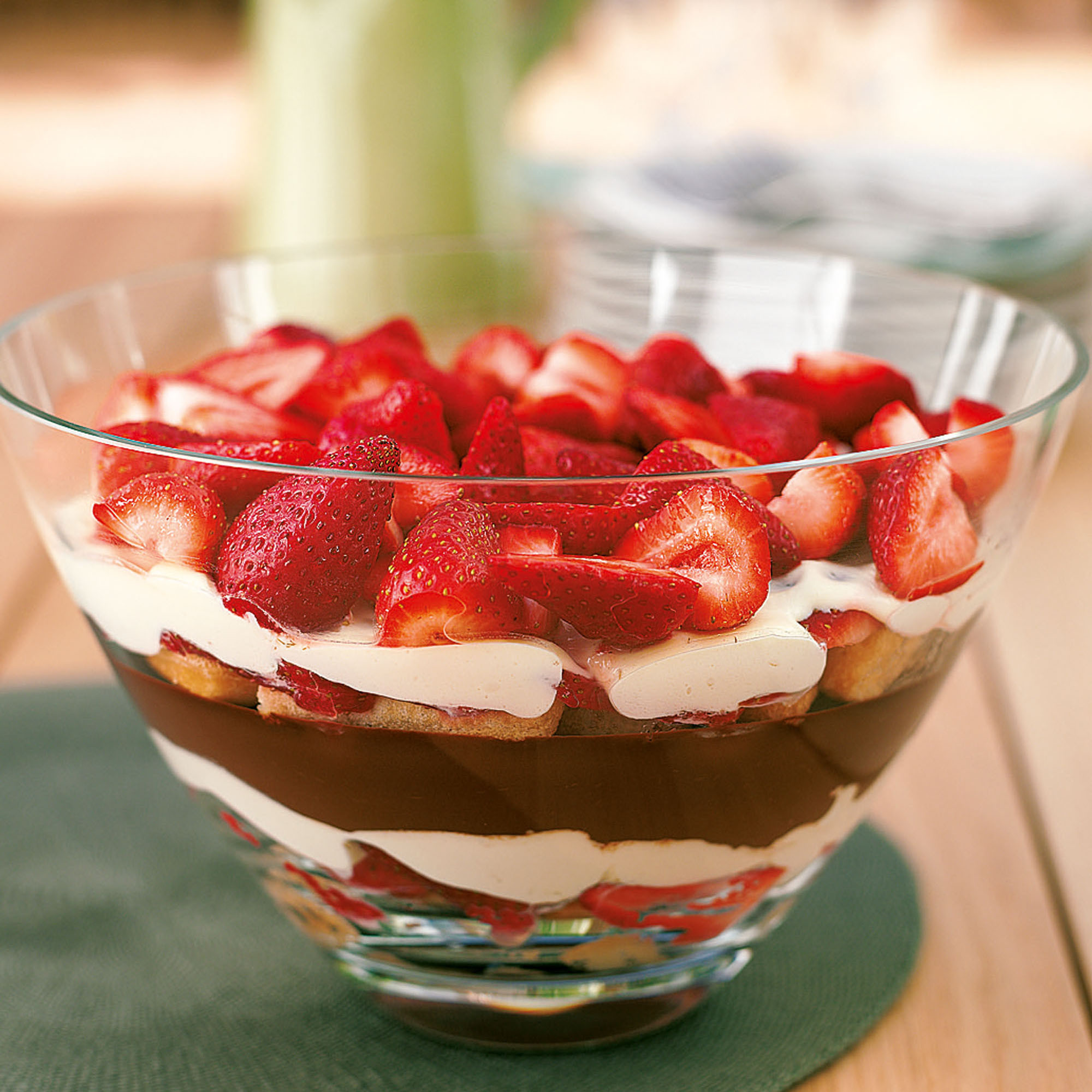Mascarpone Dessert Recipes
 Strawberry And Chocolate Mascarpone Trifle