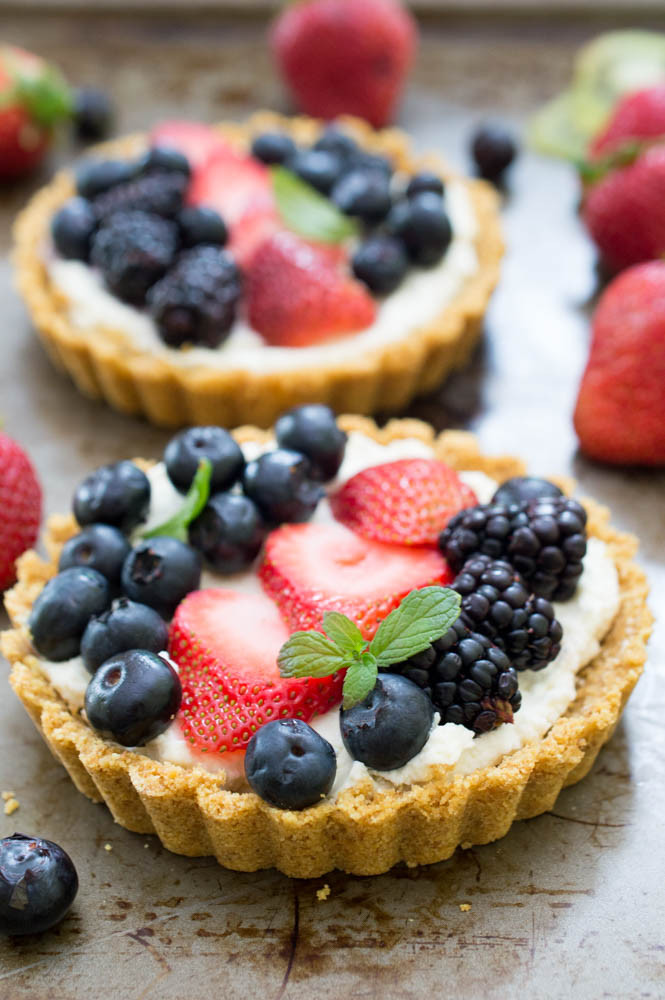 Mascarpone Dessert Recipes
 No Bake Mascarpone Fruit Tarts