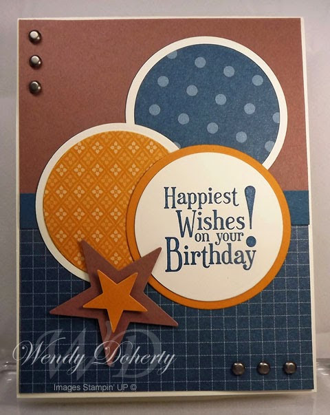Masculine Birthday Wishes
 Stamping Styles Masculine Birthday Wishes