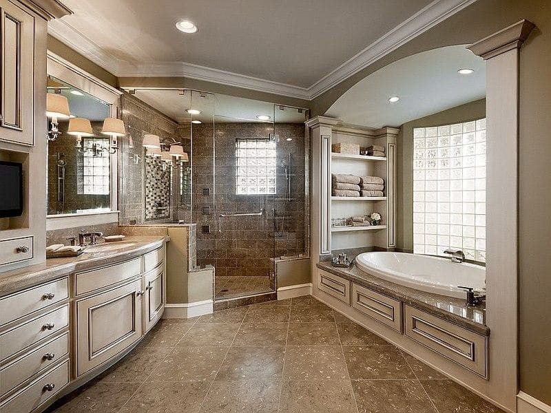 Master Bathroom Layout Ideas
 9 Master Bathroom Designs for Inspiration [Curated