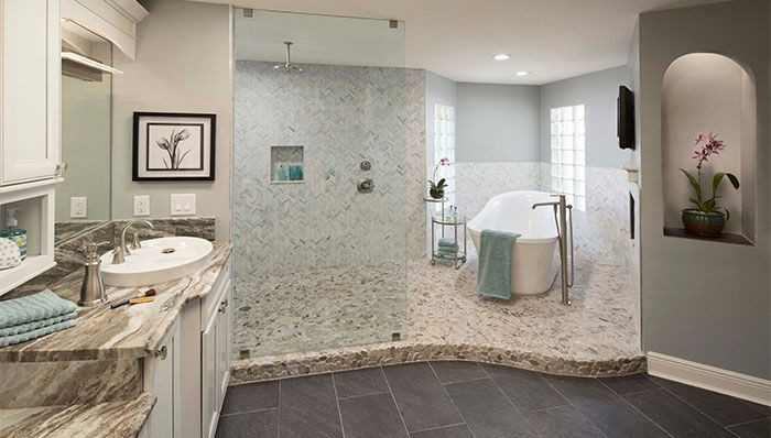 Master Bathroom Layout Ideas
 Design Ideas for a Master Bathroom