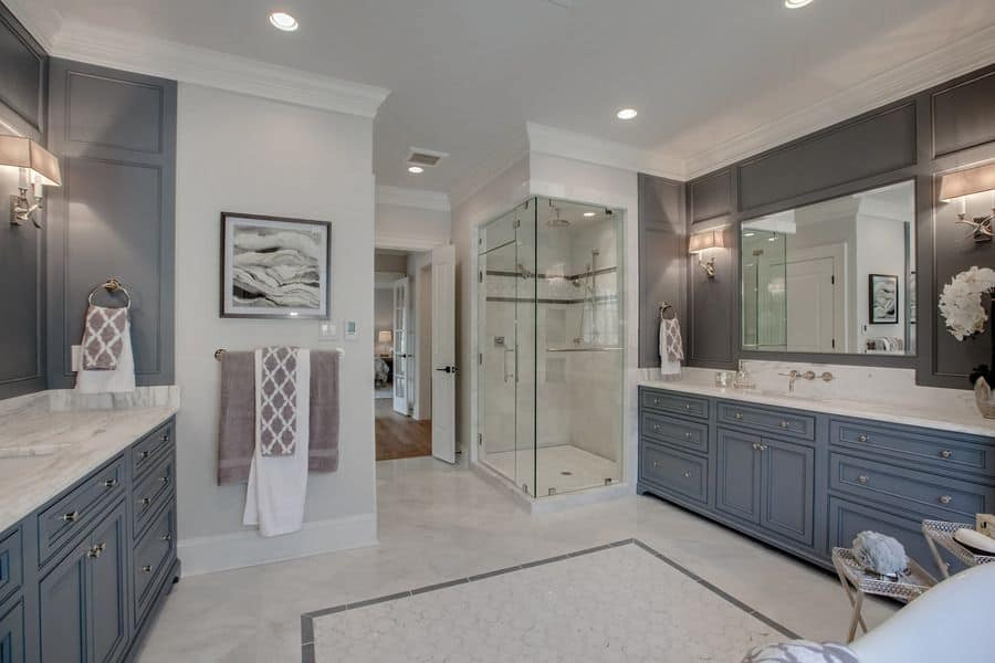 Master Bathroom Size
 65 Medium Sized Primary Bathroom Ideas s