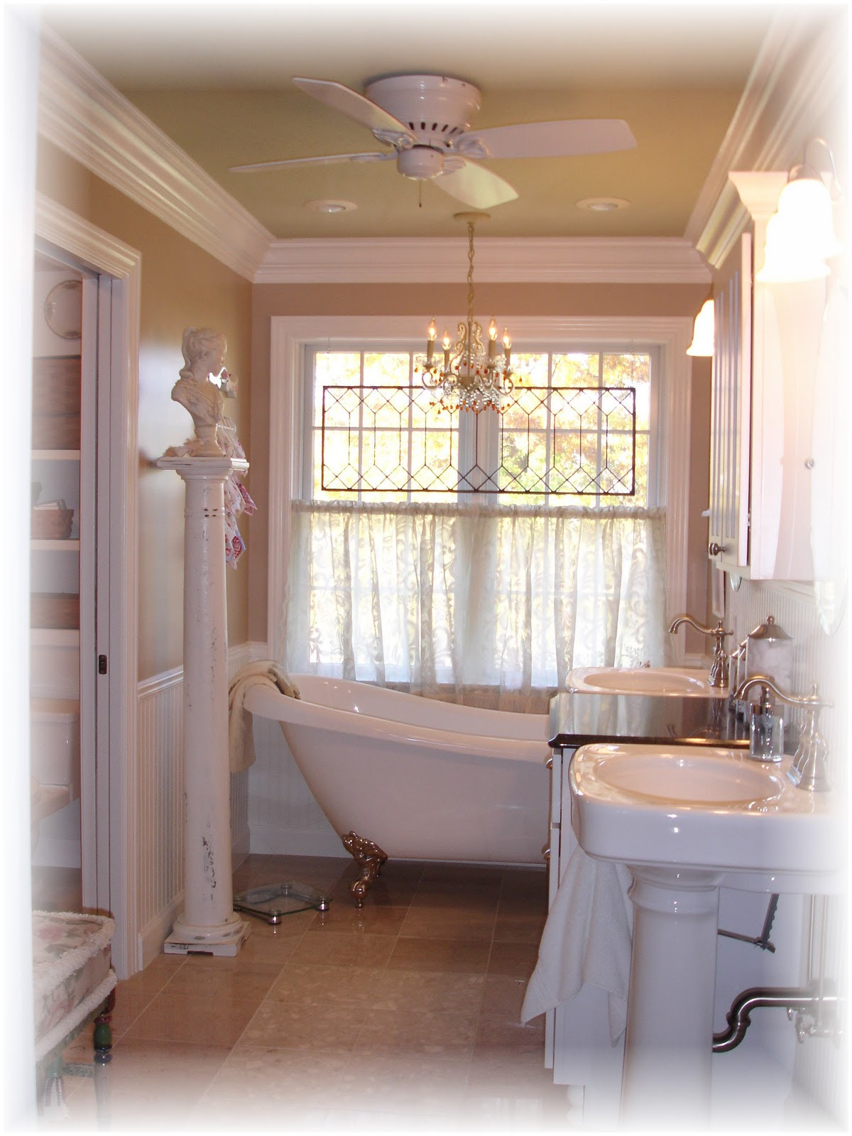 Master Bathroom Tub
 Forever Decorating My Master BathRoom Update