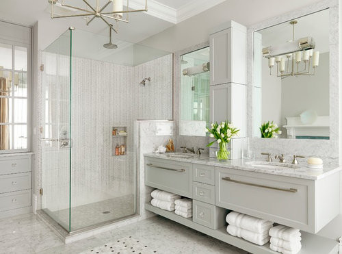 22 Brilliant Master Bathroom without Tub - Home, Family, Style and Art ...