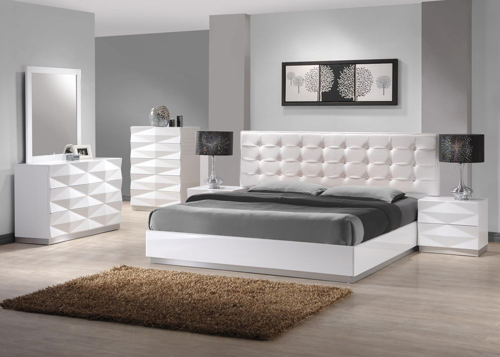 Master Bedroom Set
 Stylish Leather Modern Master Bedroom Set Springfield