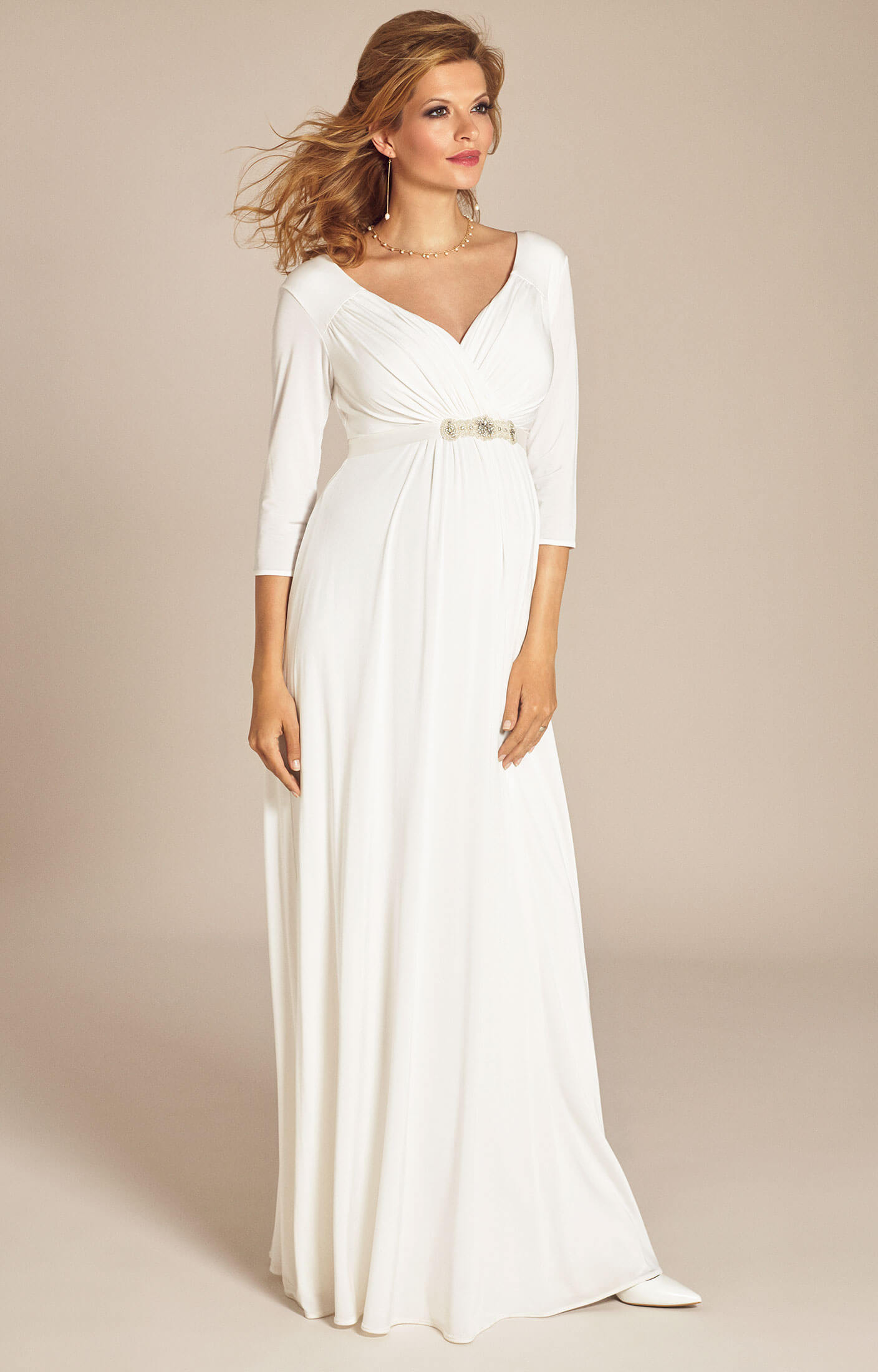 Maternity Wedding Dresses
 Lexi Maternity Wedding Gown Ivory Maternity Wedding