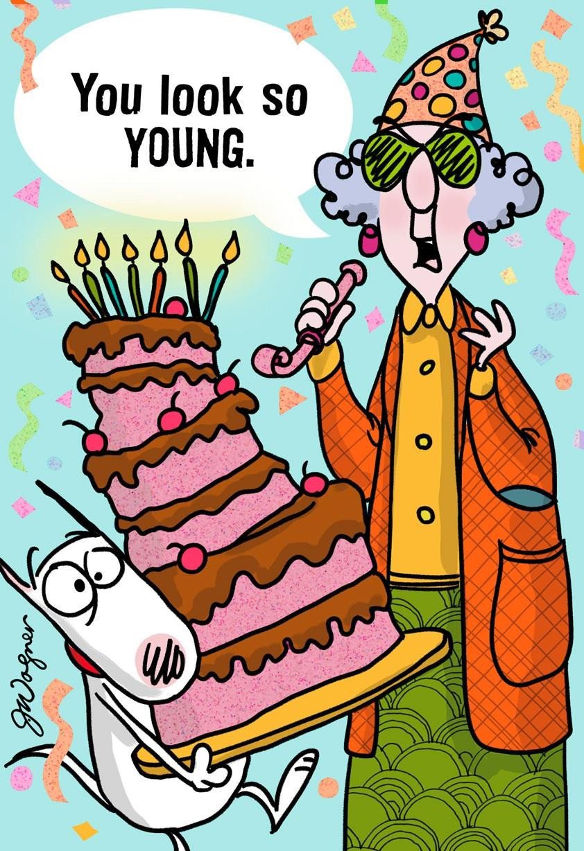 Maxine Birthday Wishes
 So Young Funny Birthday Card Greeting Cards Hallmark