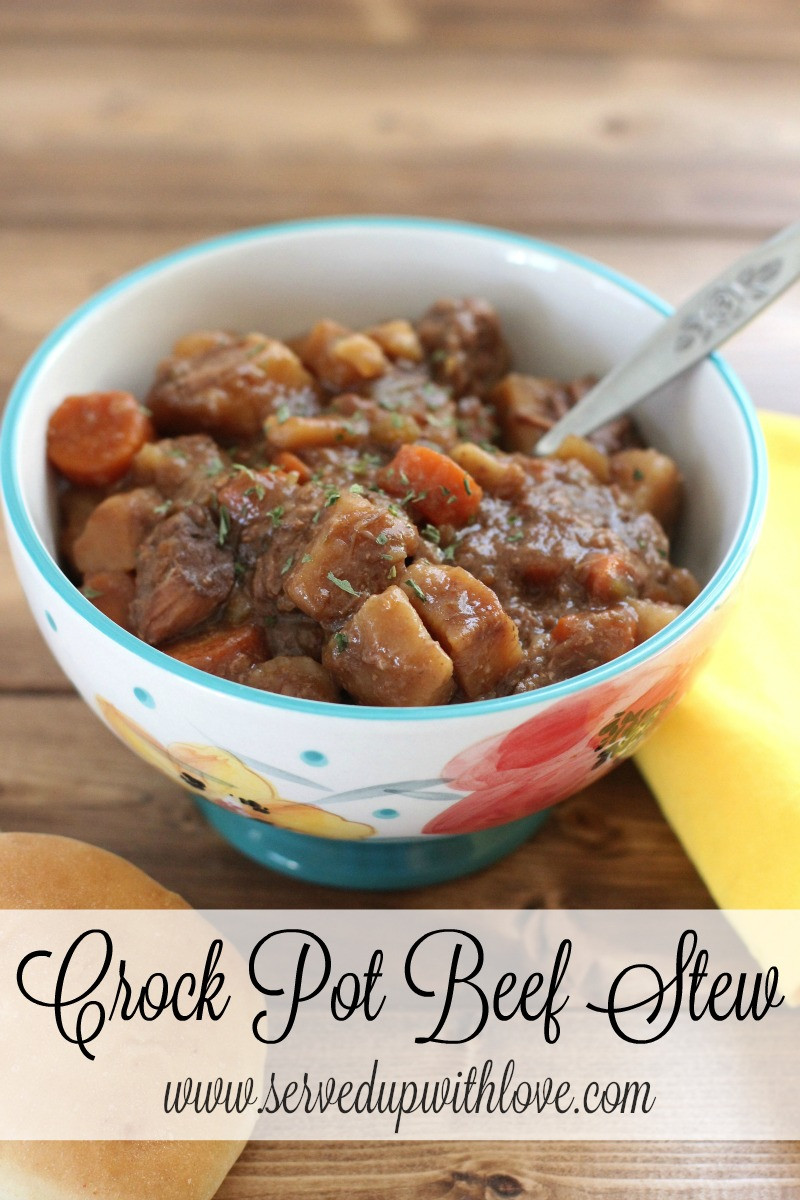 Mccormick Crock Pot Beef Stew
 Served Up With Love Crock Pot Beef Stew