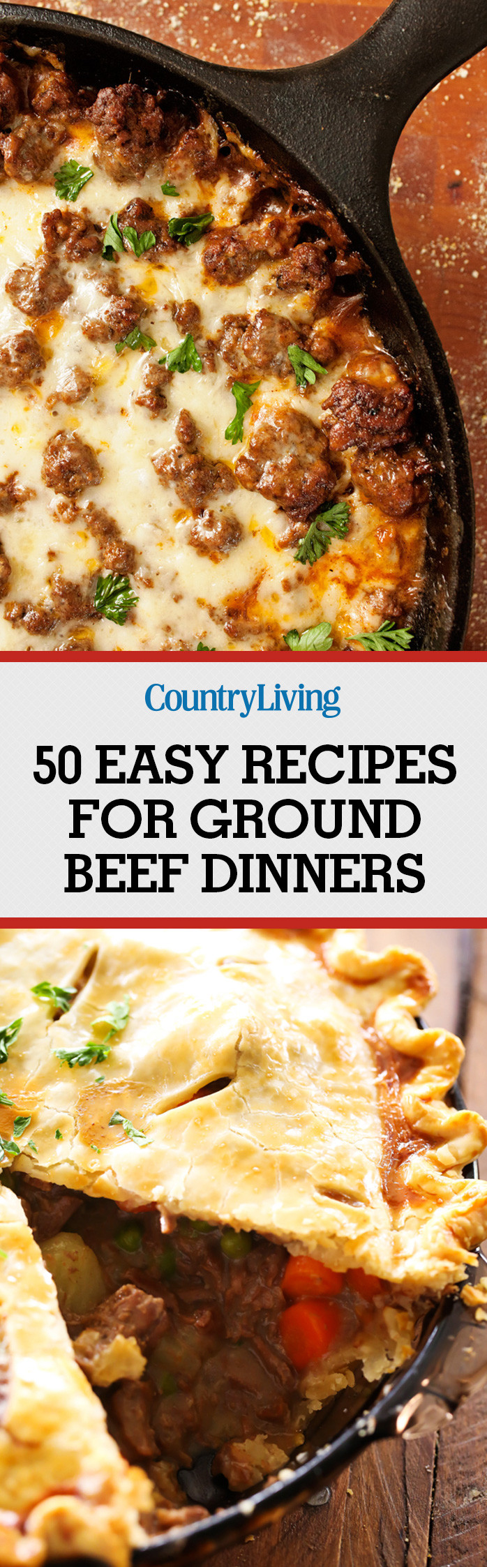 Meal With Ground Beef
 50 Best Ground Beef Recipes Dinner Ideas With Ground Beef