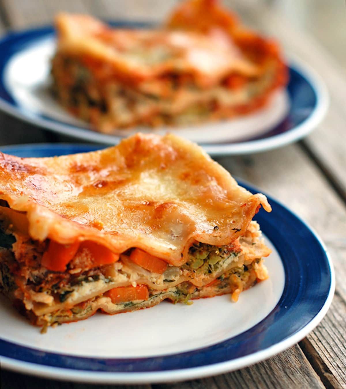 Meat And Vegetable Lasagna
 Skinny Veggie Lasagna Recipe Pinch of Yum