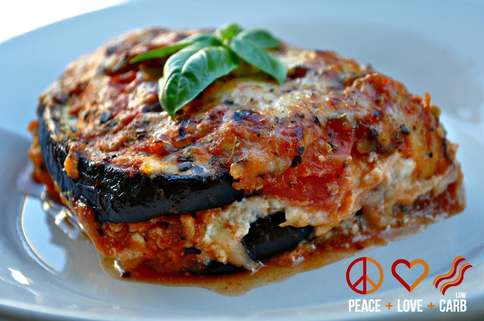 Meat And Vegetable Lasagna
 Eggplant Lasagna with Meat Sauce Low Carb Lasagna