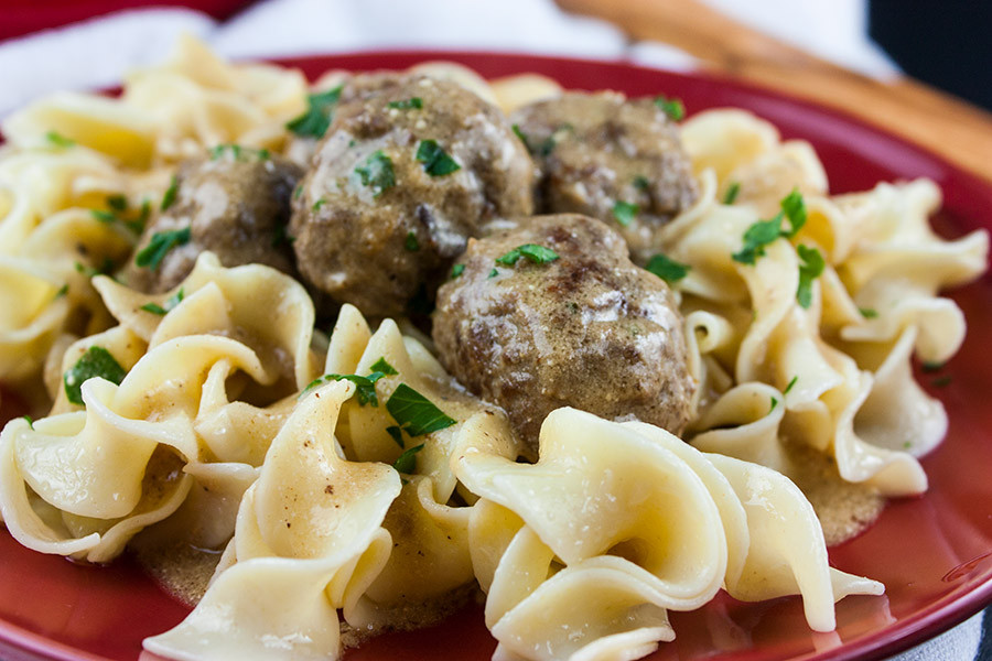 Meatballs With Egg Noodles
 30 Minute Swedish Meatballs Don t Sweat The Recipe