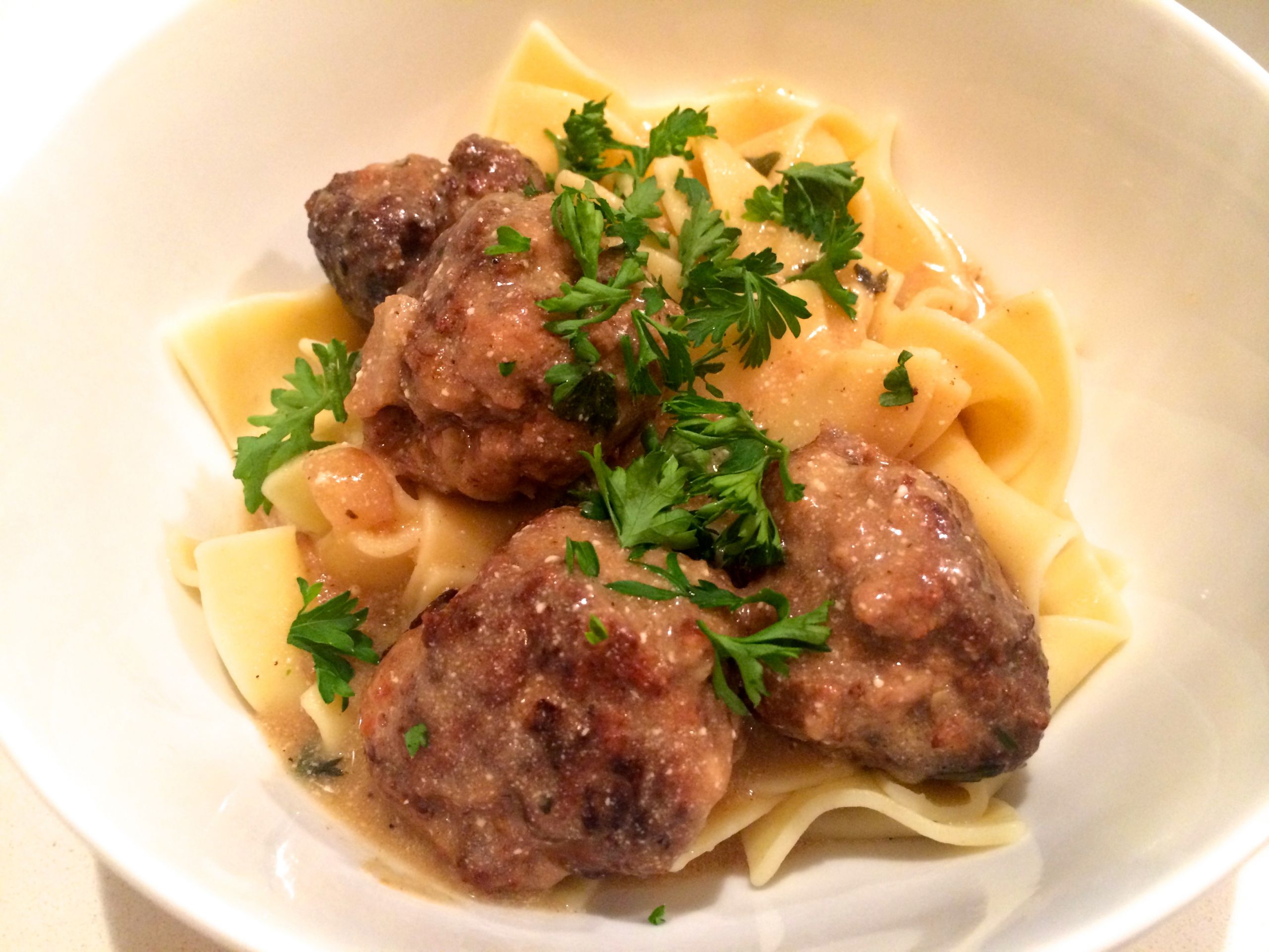 Meatballs With Egg Noodles
 Swedish Meatballs & Egg Noodles Big City Tiny Kitchen