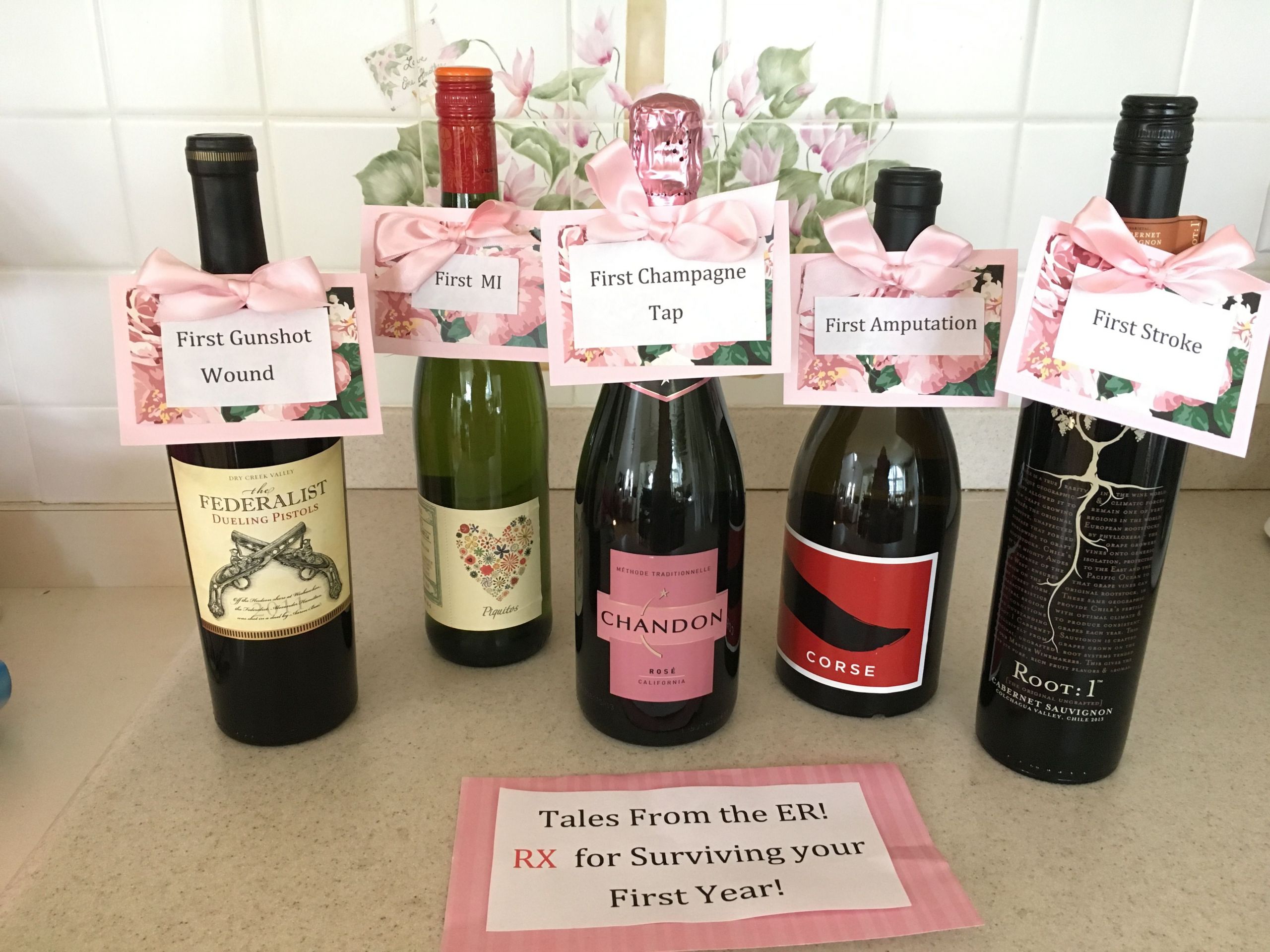 Medical School Graduation Gift Ideas
 Cute Medical School graduation party wine basket idea
