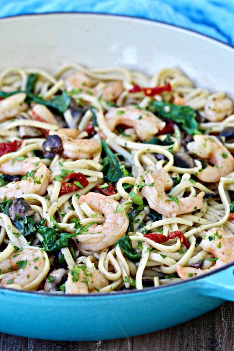 Mediterranean Shrimp Pasta
 Mediterranean Shrimp Pasta