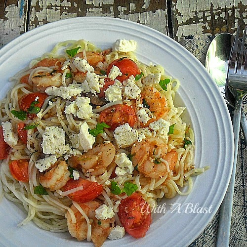 Mediterranean Shrimp Pasta
 Mediterranean Shrimp Pasta