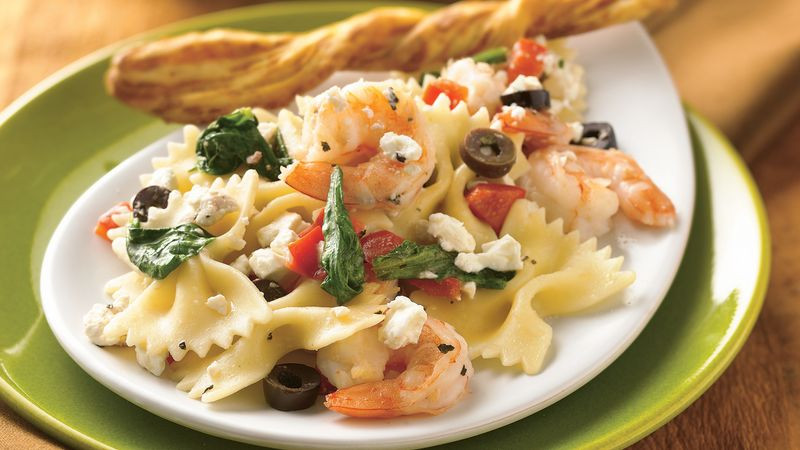 Mediterranean Shrimp Pasta
 Mediterranean Pasta with Shrimp recipe from Betty Crocker