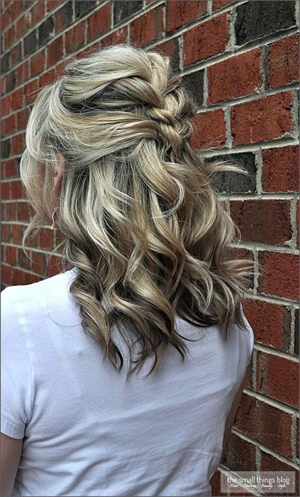 Medium Length Braided Hairstyles
 2016 Medium Length Half Updos