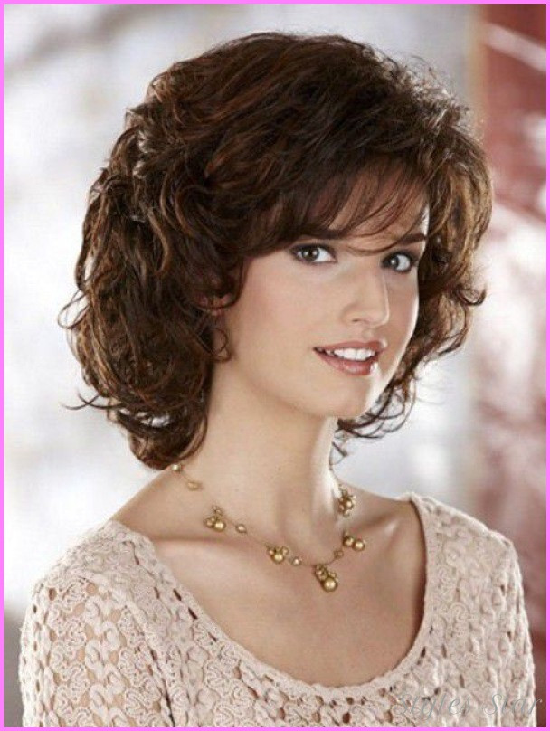 Medium Length Hairstyle Round Face
 Medium length haircuts for curly hair and round face