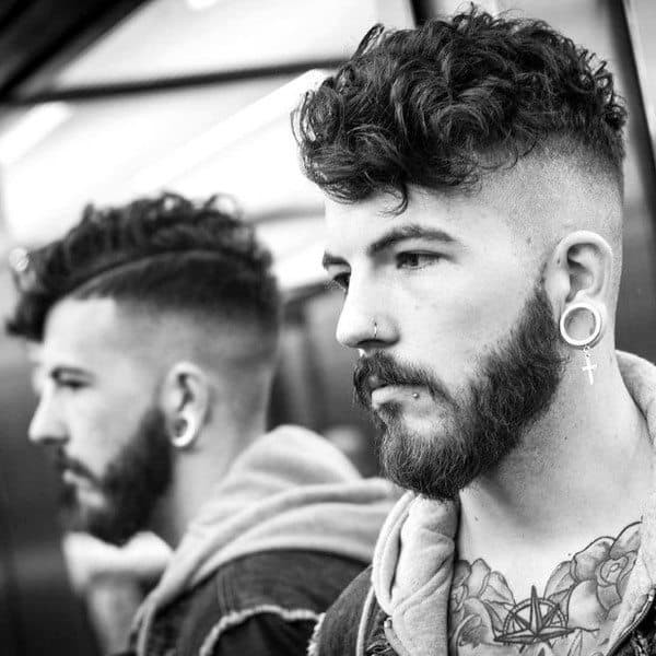 Medium Undercut Hairstyle
 20 Curly Undercut Haircuts For Men Cuts With Coils And Kinks