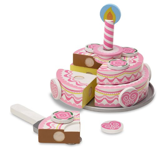 Melissa And Doug Birthday Cake
 BEST PRICE Melissa & Doug Triple–Layer Wooden Toy Cake