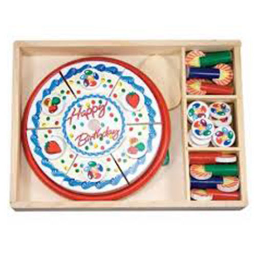 Melissa And Doug Birthday Cake
 Melissa & Doug Birthday Cake Set