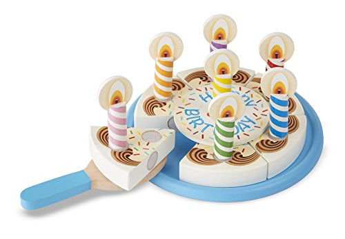 Melissa And Doug Birthday Cake
 Melissa & Doug Birthday Party Cake Wooden Play Food With