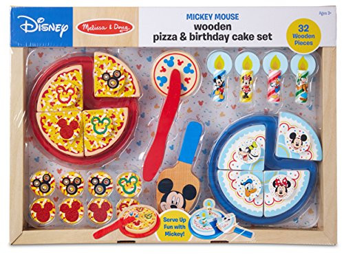 Melissa And Doug Birthday Cake
 Melissa & Doug Mickey Mouse Wooden Pizza And Birthday Cake