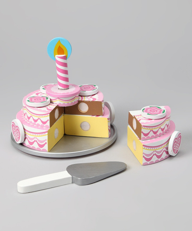 Melissa And Doug Birthday Cake
 Melissa & Doug Triple Layer Party Cake Set