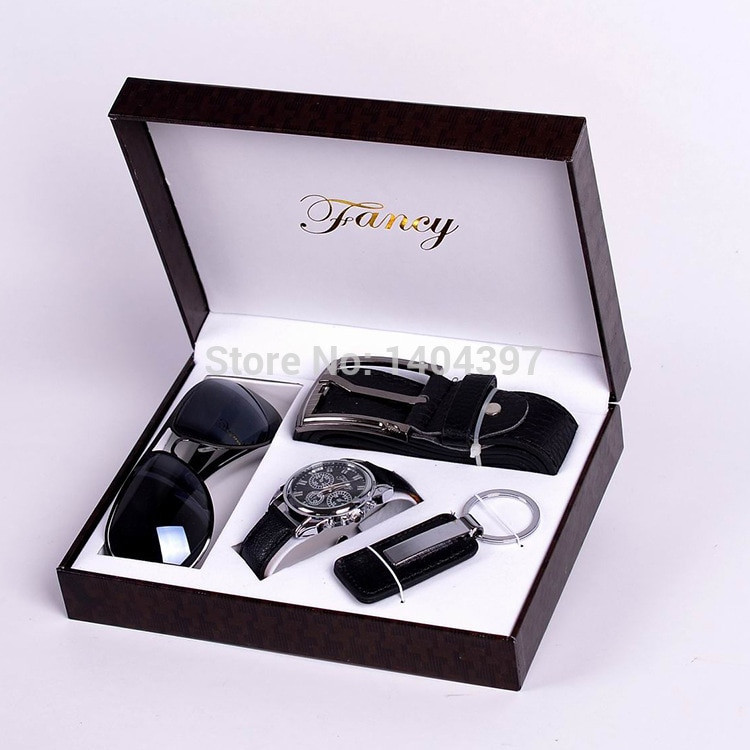 Men Birthday Gifts
 Men Birthday Gift Suit Package Car Key Ring SunGlasses