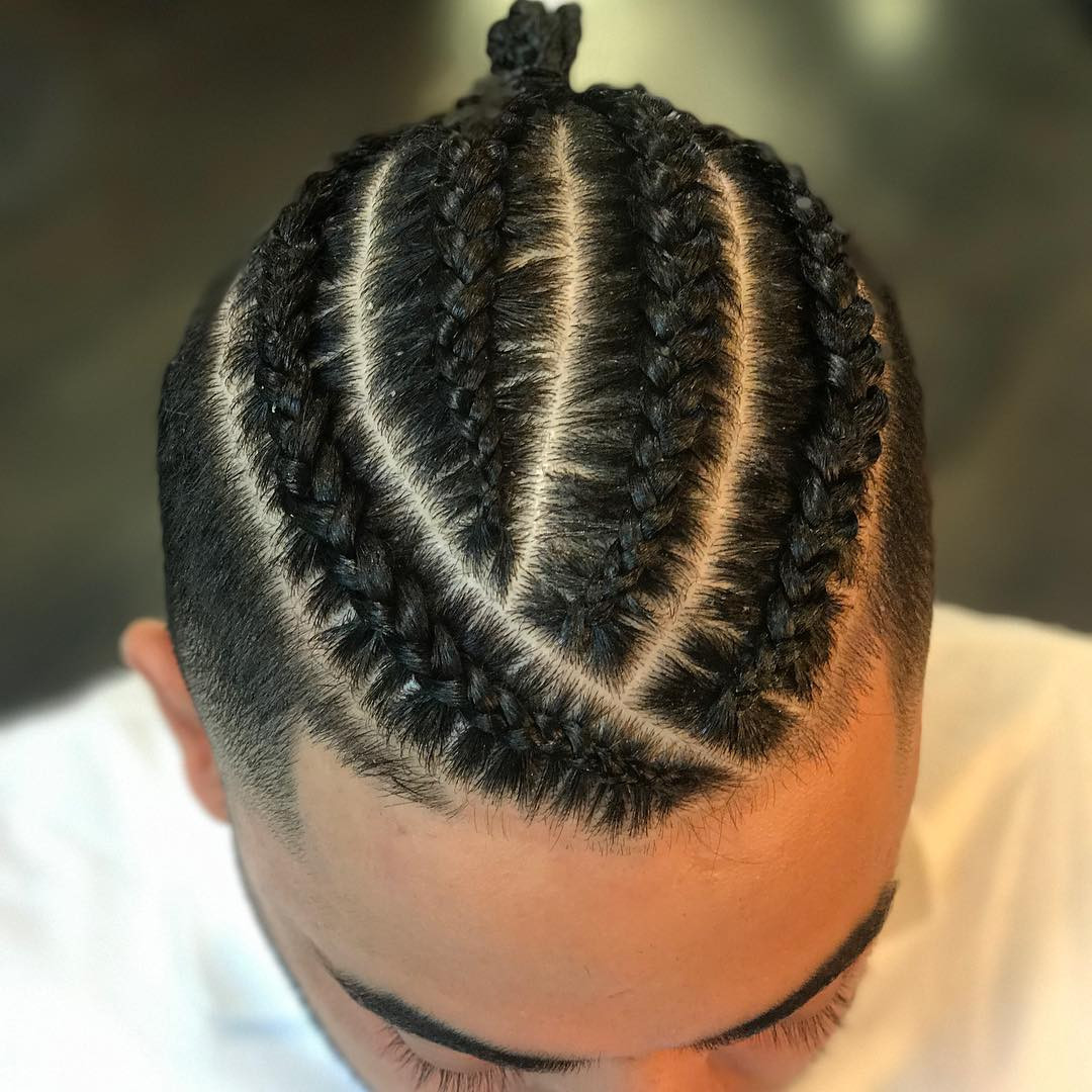 Men Braided Hairstyle
 Latest Braided Hairstyles for Men