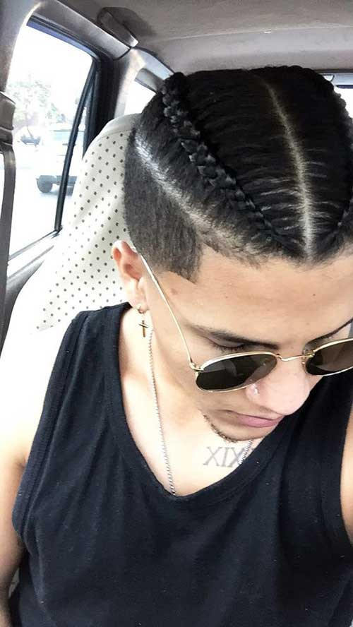 Mens Braided Hairstyle
 Cool Braided Men Hairstyles