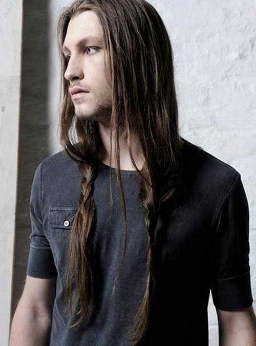 Mens Braided Hairstyle
 25 Best Long Mens Hairstyles