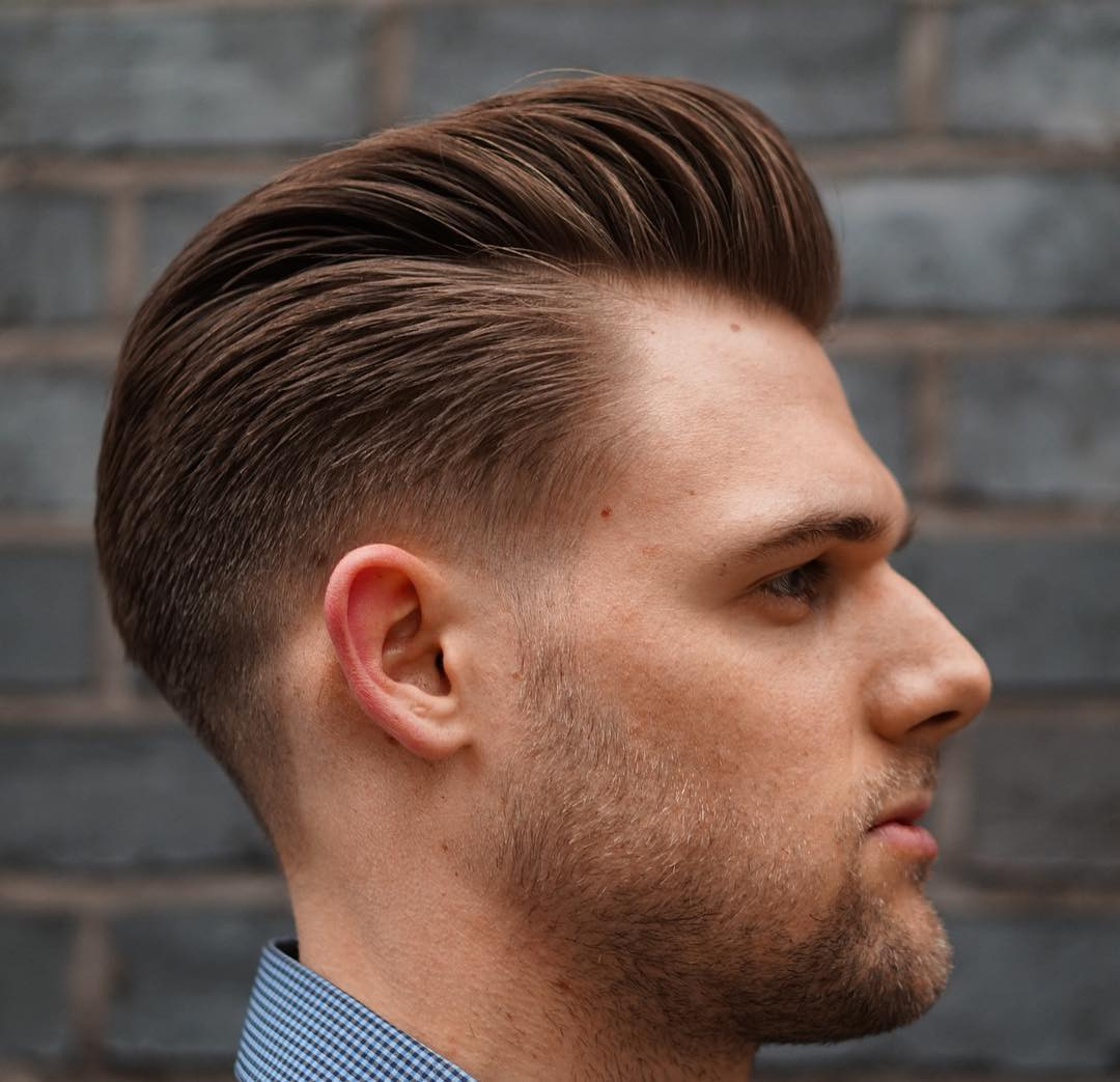 Mens Comb Back Hairstyles
 Low Fade Haircut 2020 15 Trendy Low Taper Skin & b