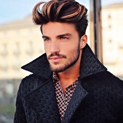 Mens Hairstyle Highlights
 Hair Color Trends and Ideas for Men