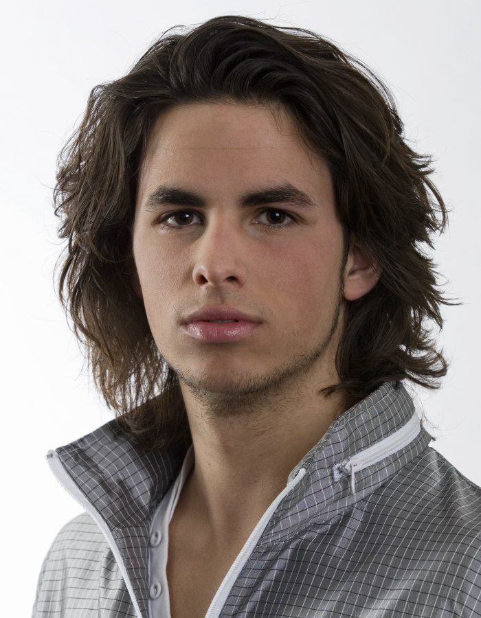 Mens Long Layered Haircuts
 Hairstyles with motion for curly and straight hair types