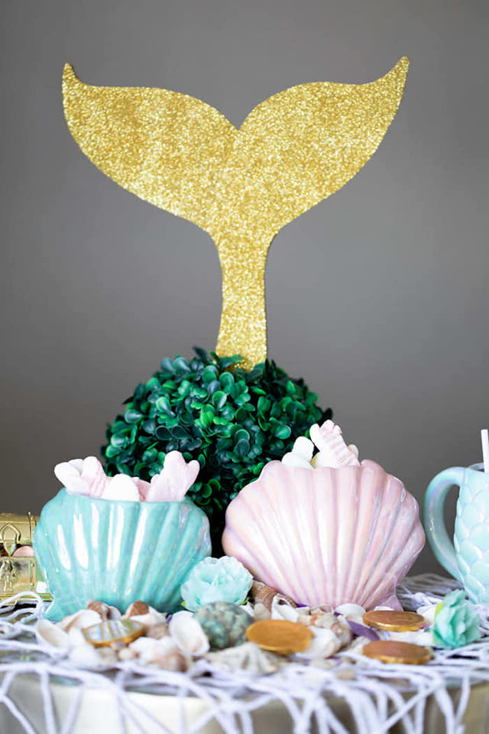 Mermaid And Unicorn Party Ideas
 Kara s Party Ideas Unicorns and Mermaids Birthday Party