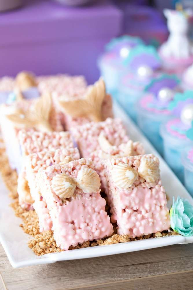 Mermaid And Unicorn Party Snack Ideas
 Mermaid unicorn Birthday Party Ideas