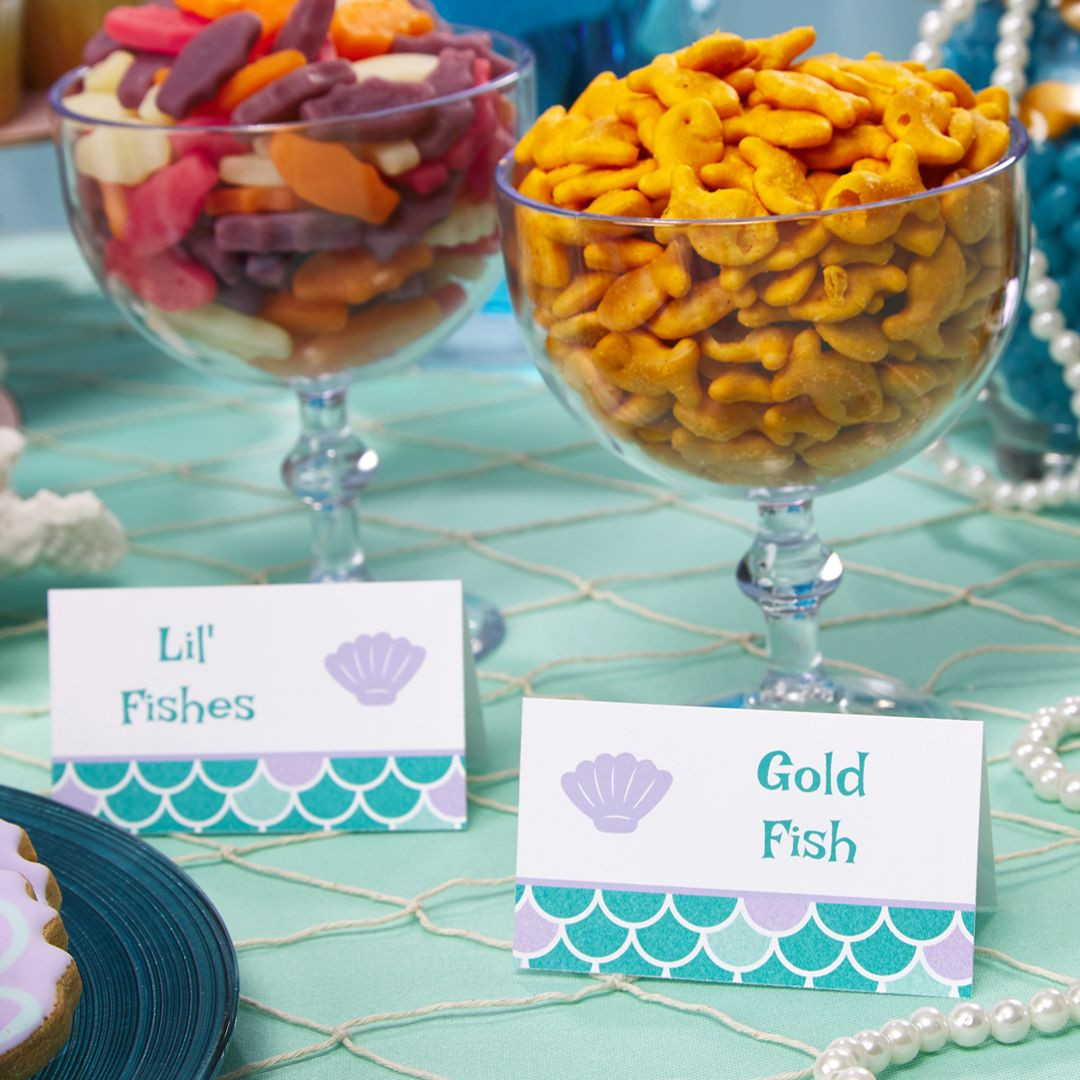 Mermaid And Unicorn Party Snack Ideas
 How to Set Up a Beautiful Mermaid Party