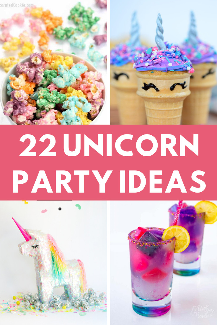 Mermaid And Unicorn Party Snack Ideas
 22 Magical Unicorn Party Ideas