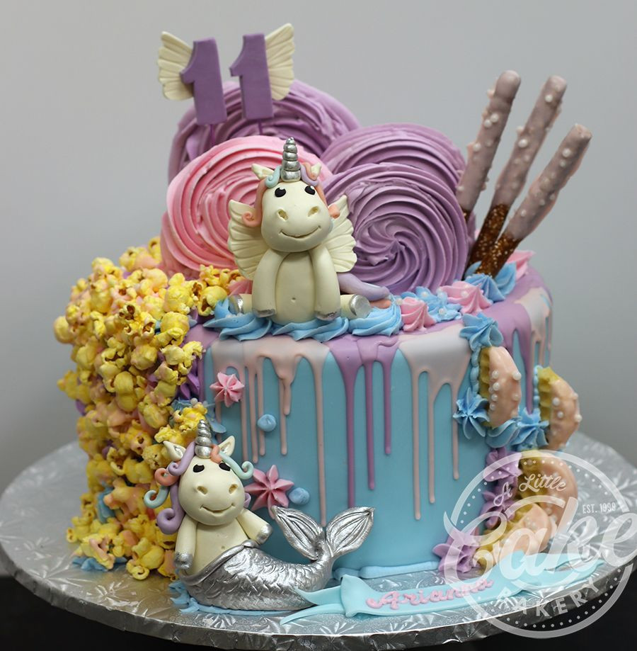 Mermaid And Unicorn Party Snack Ideas
 Mermicorn Unicorn Birthday Cake