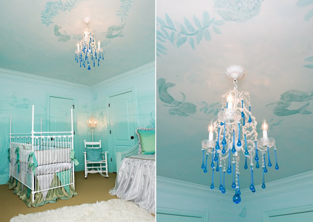 Mermaid Baby Room Decor
 Ocean inspired bedroom maldives islands resorts beach