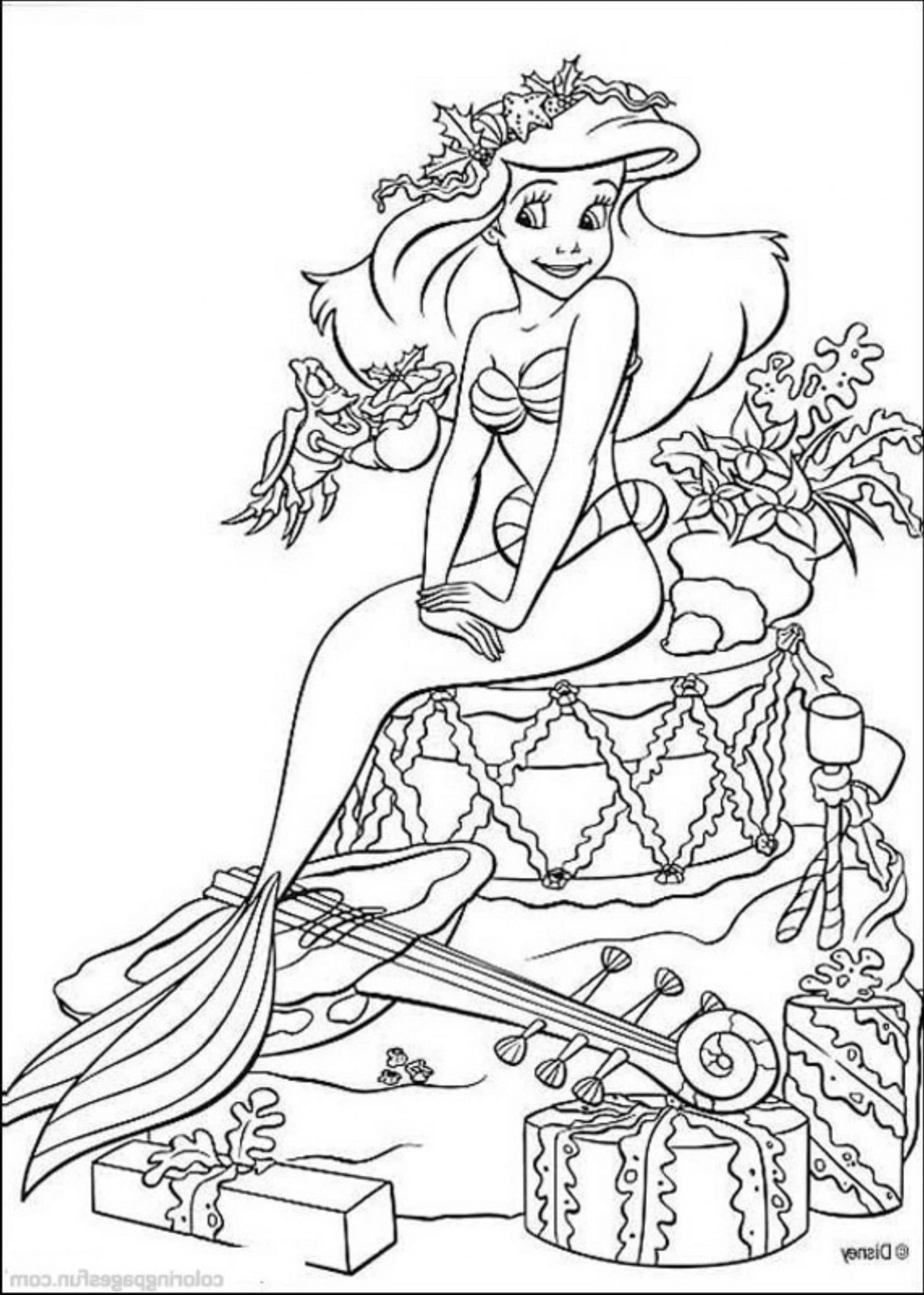 Mermaid Coloring Pages For Kids
 Print & Download Find the Suitable Little Mermaid