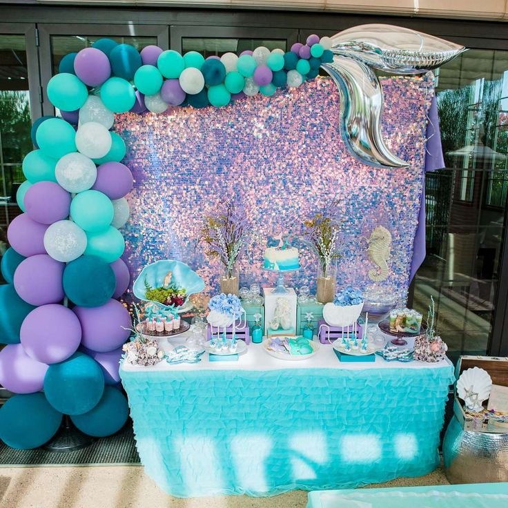 Mermaid Party Decorations Ideas
 1118 best Mermaid Party Ideas images on Pinterest