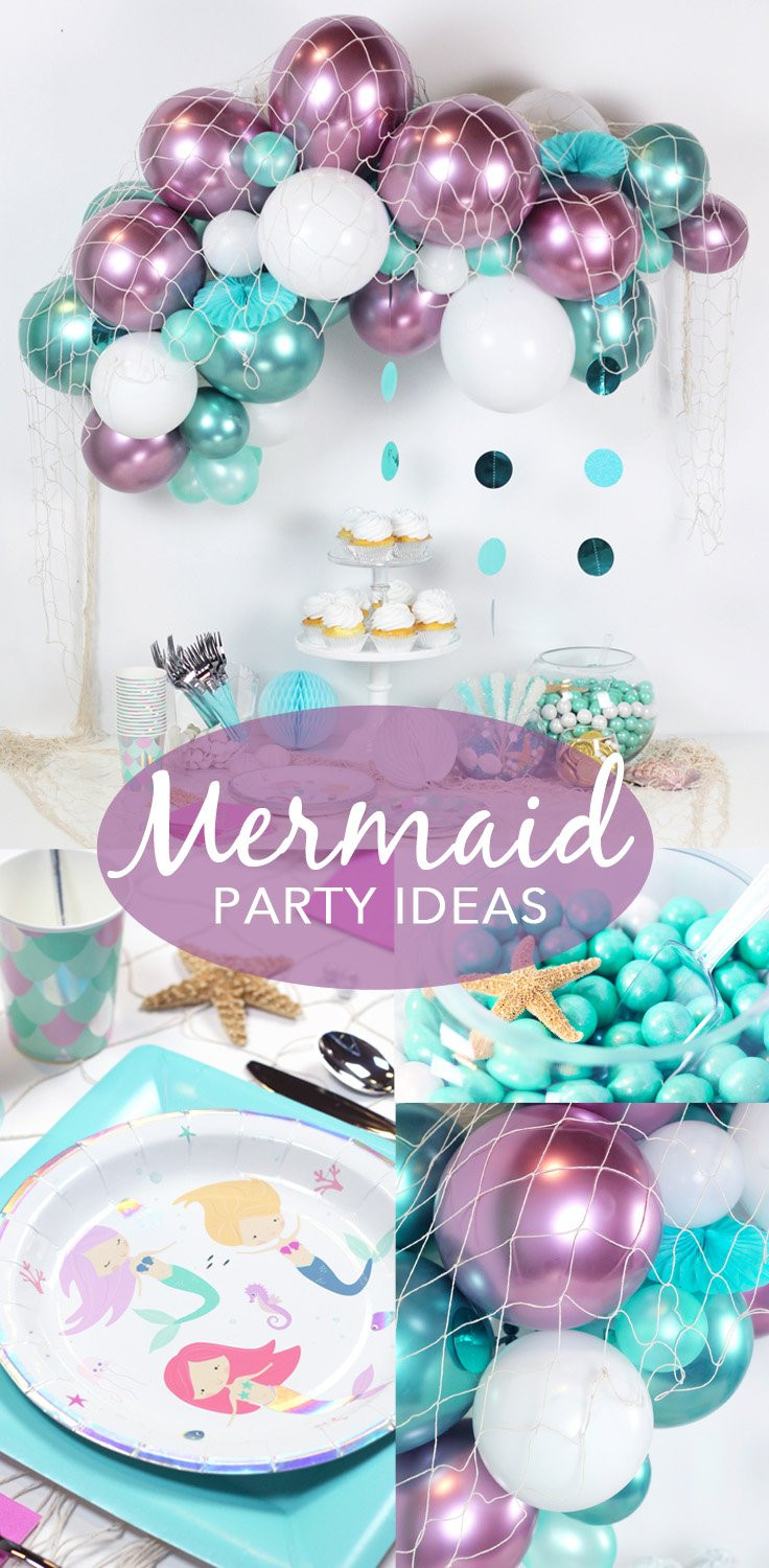 Mermaid Party Decorations Ideas
 Wish We Were Mermaids – Zurchers