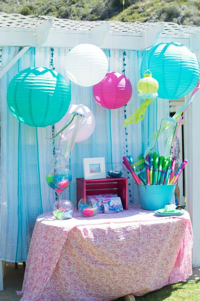 Mermaid Party Decorations Ideas
 Kara s Party Ideas Mermaid Princess Birthday Party