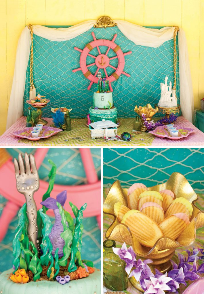 Mermaid Pool Party Ideas
 Crafty & Creative Little Mermaid Birthday Pool Party